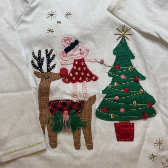 Mud Pie Holiday Mouse Christmas Tree Long Sleeve 2T - Picture 4 of 9